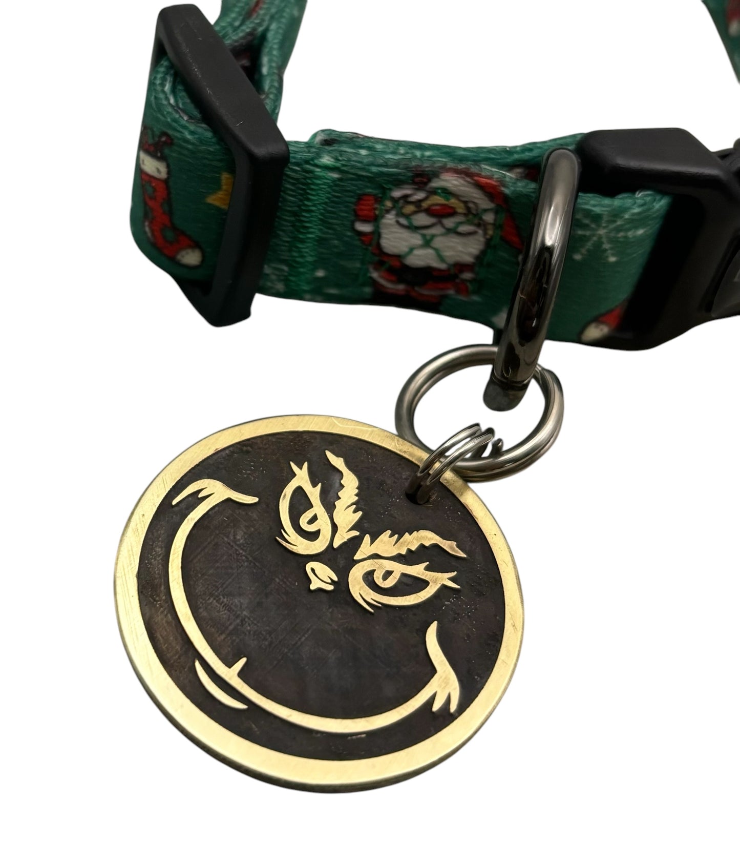 Christmas Grouch Pet ID Tag
