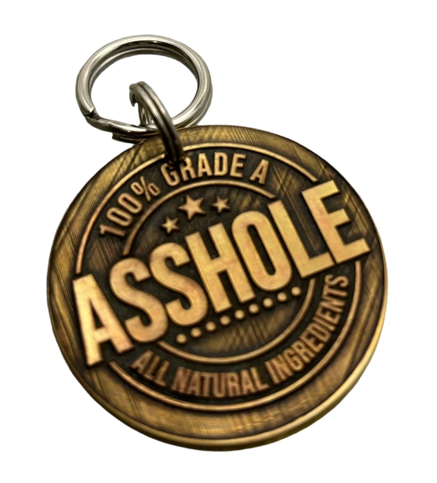 Asshole 100% Pet ID Tag
