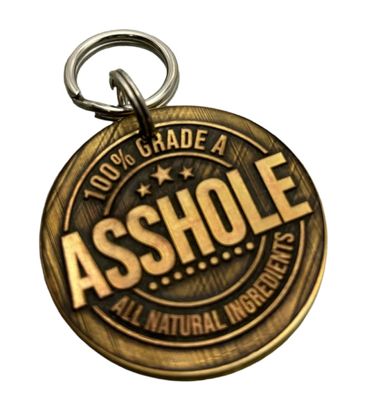 Asshole 100% Pet ID Tag