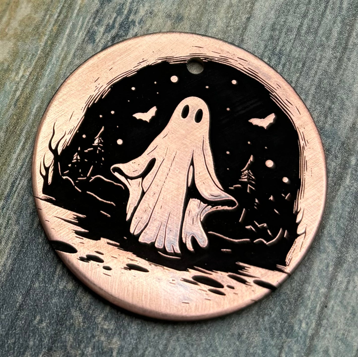 Ghost Pet ID Tag