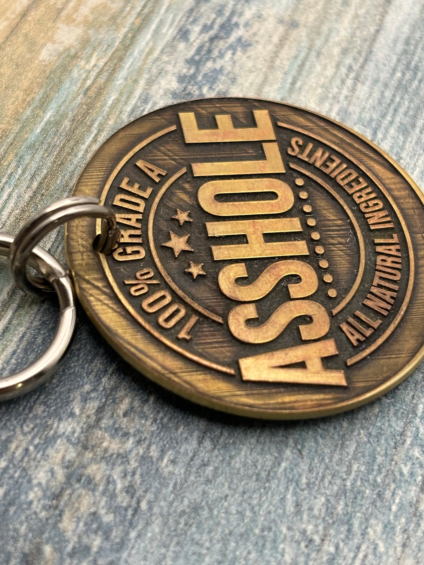 Asshole 100% Pet ID Tag