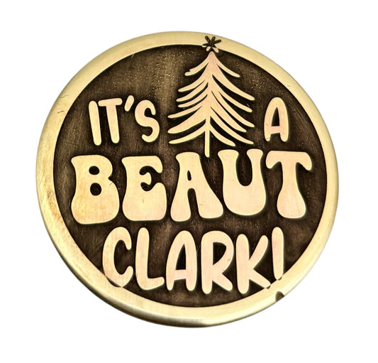 It’s a Beaut Clark pet tag