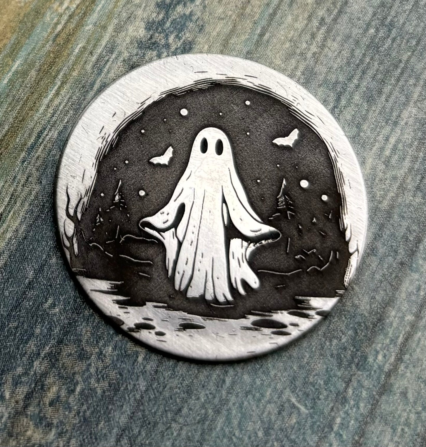 Ghost Pet ID Tag