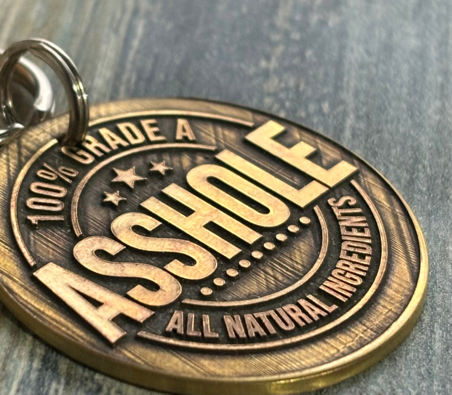 Asshole 100% Pet ID Tag