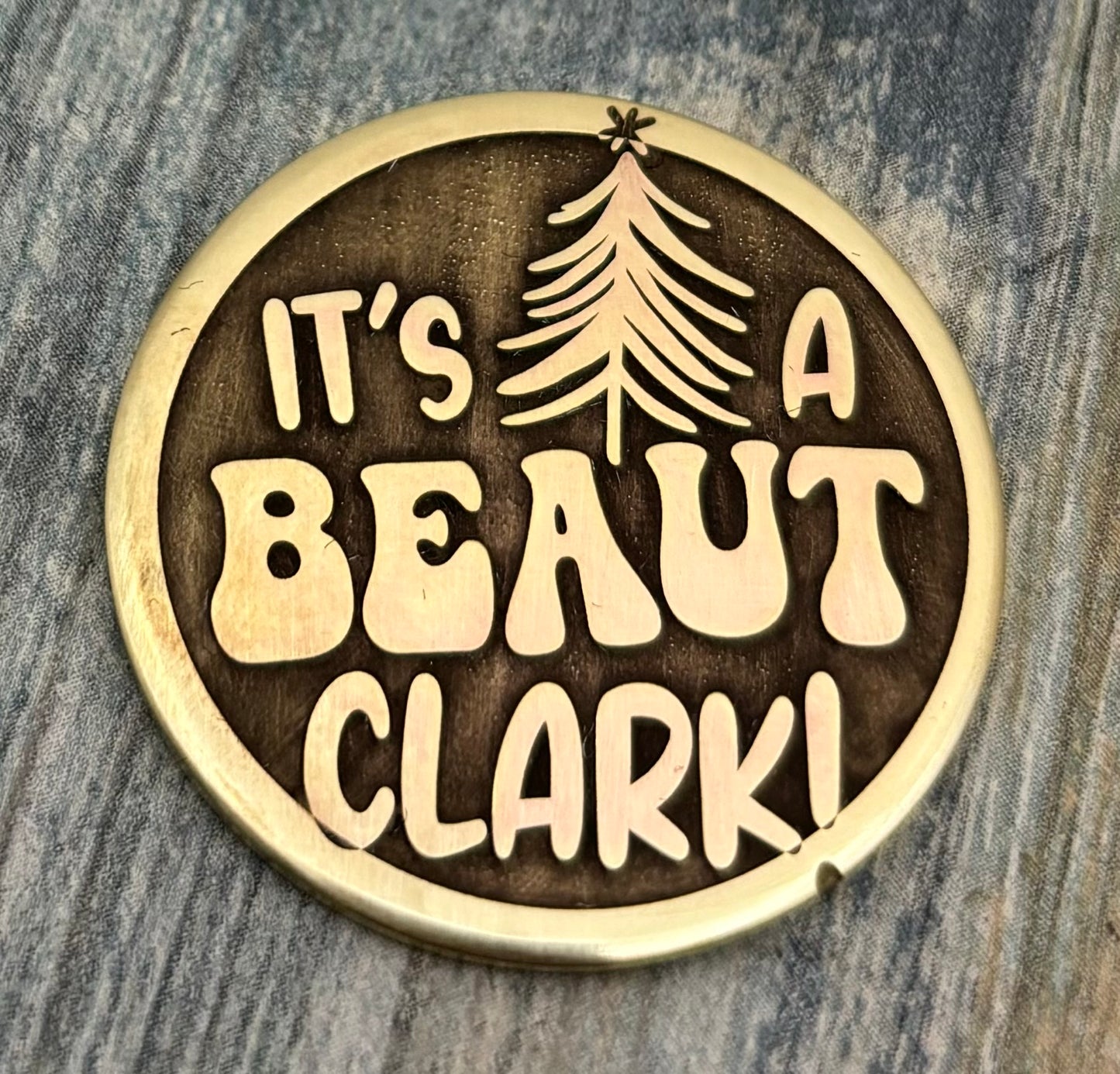 It’s a Beaut Clark pet tag