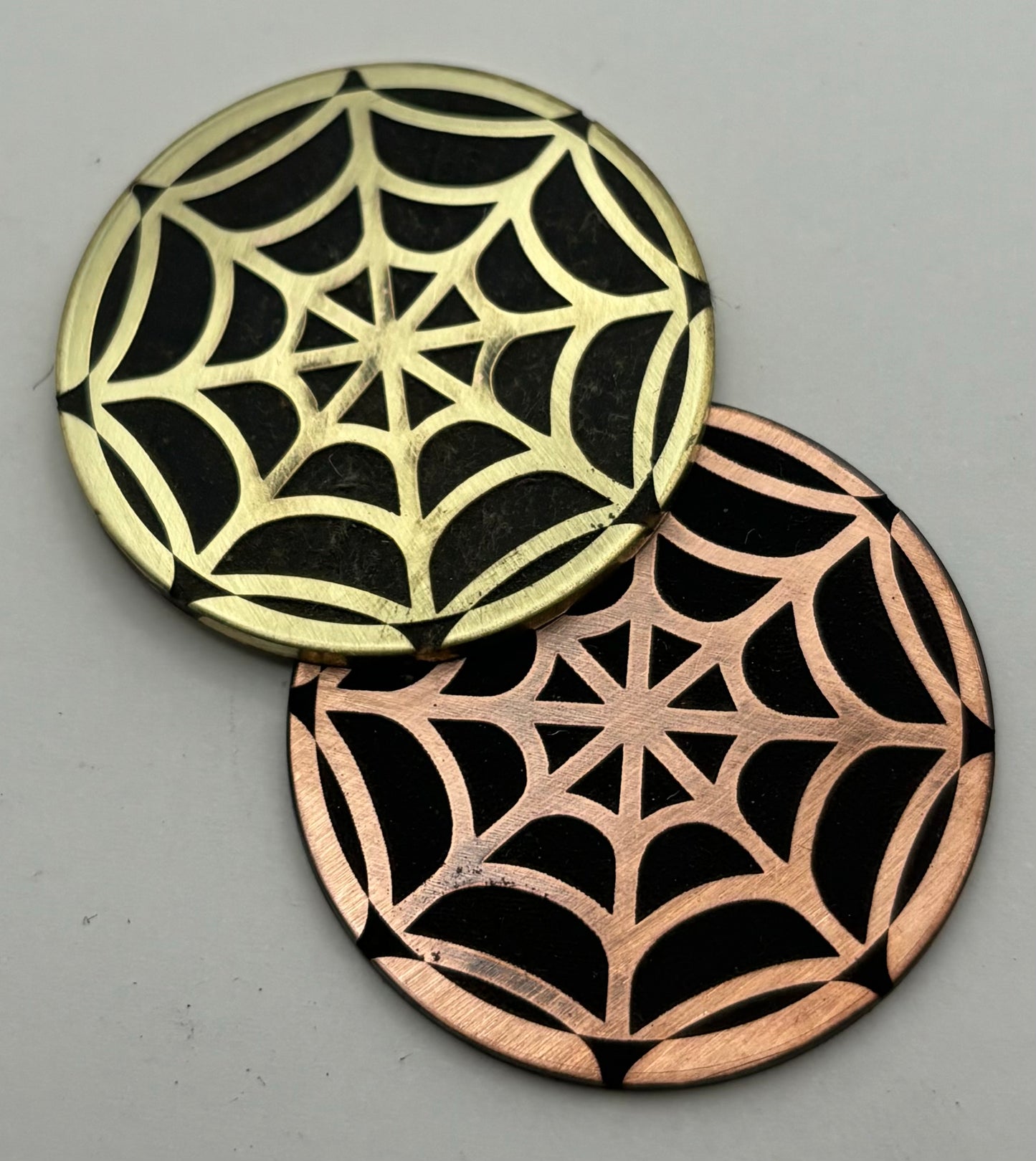 Spider Web Pet ID Tag