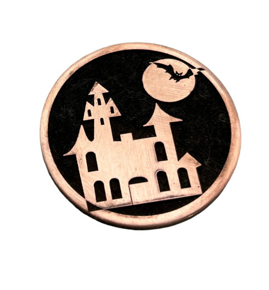 Haunted House Pet ID Tag
