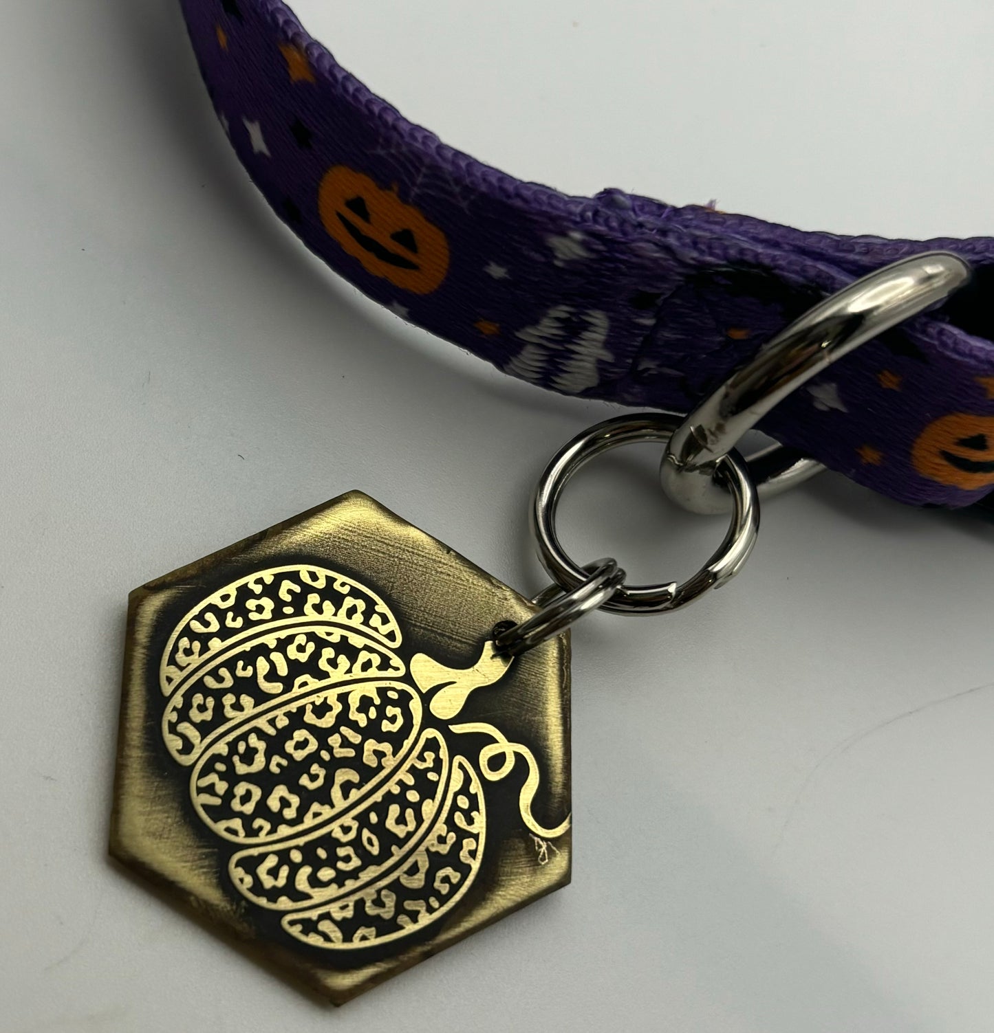 Pumpking Pet ID Tag