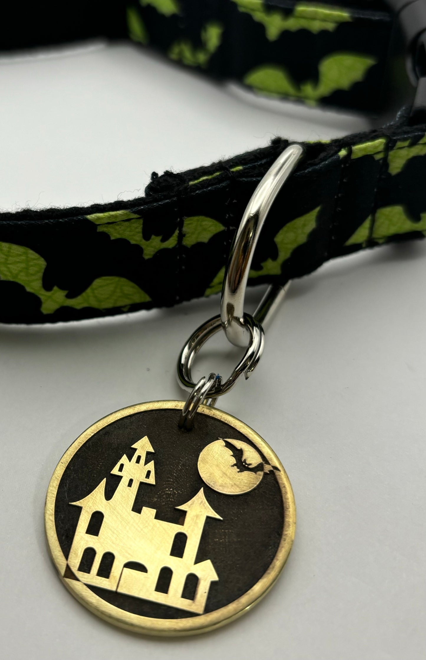 Haunted House Pet ID Tag
