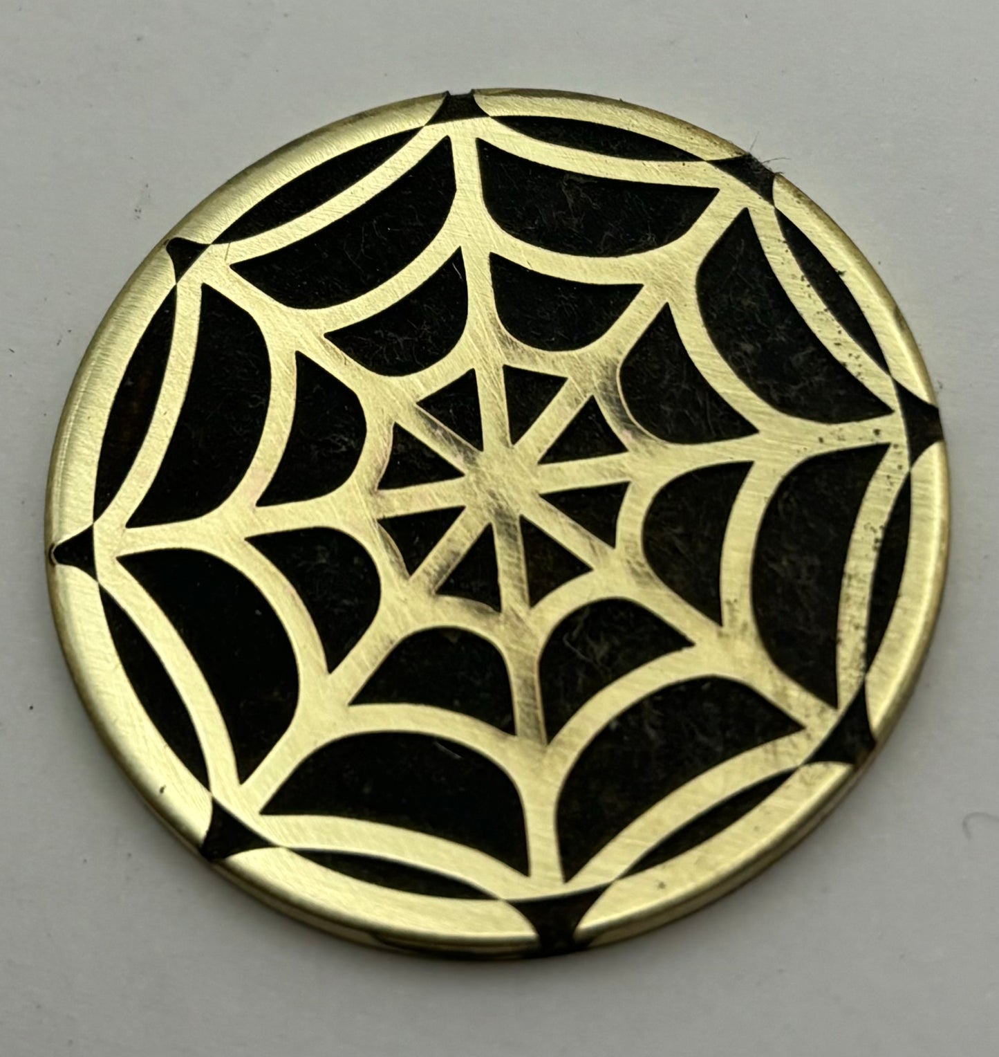 Spider Web Pet ID Tag