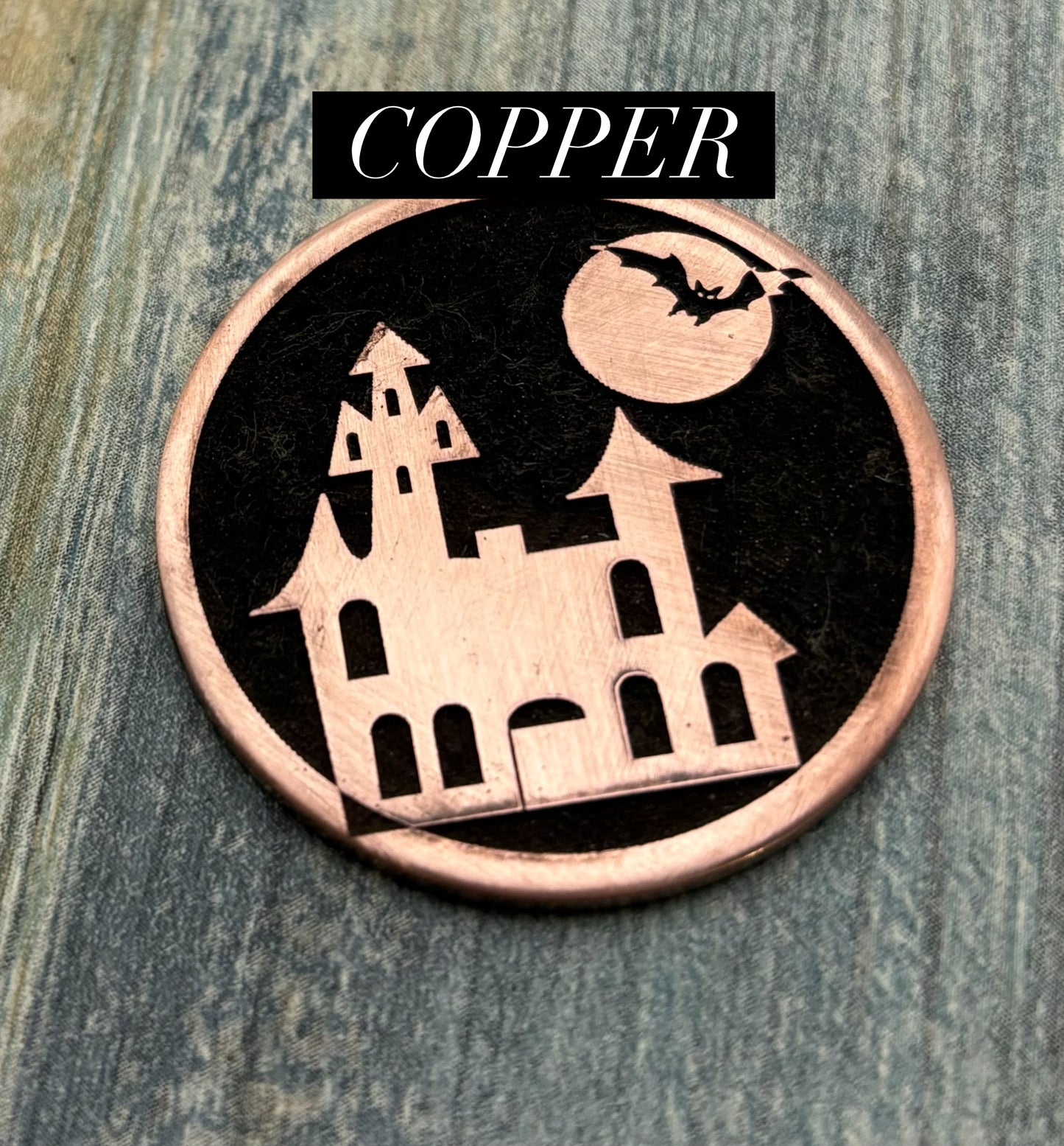 Haunted House Pet ID Tag