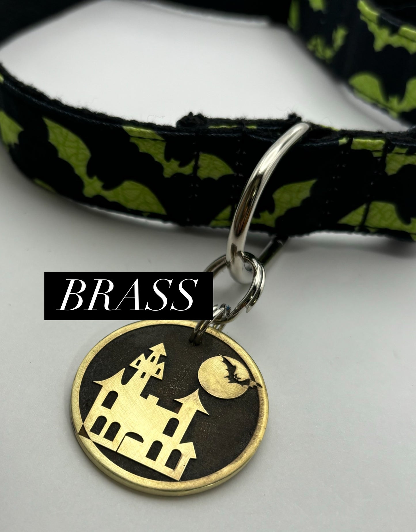 Haunted House Pet ID Tag