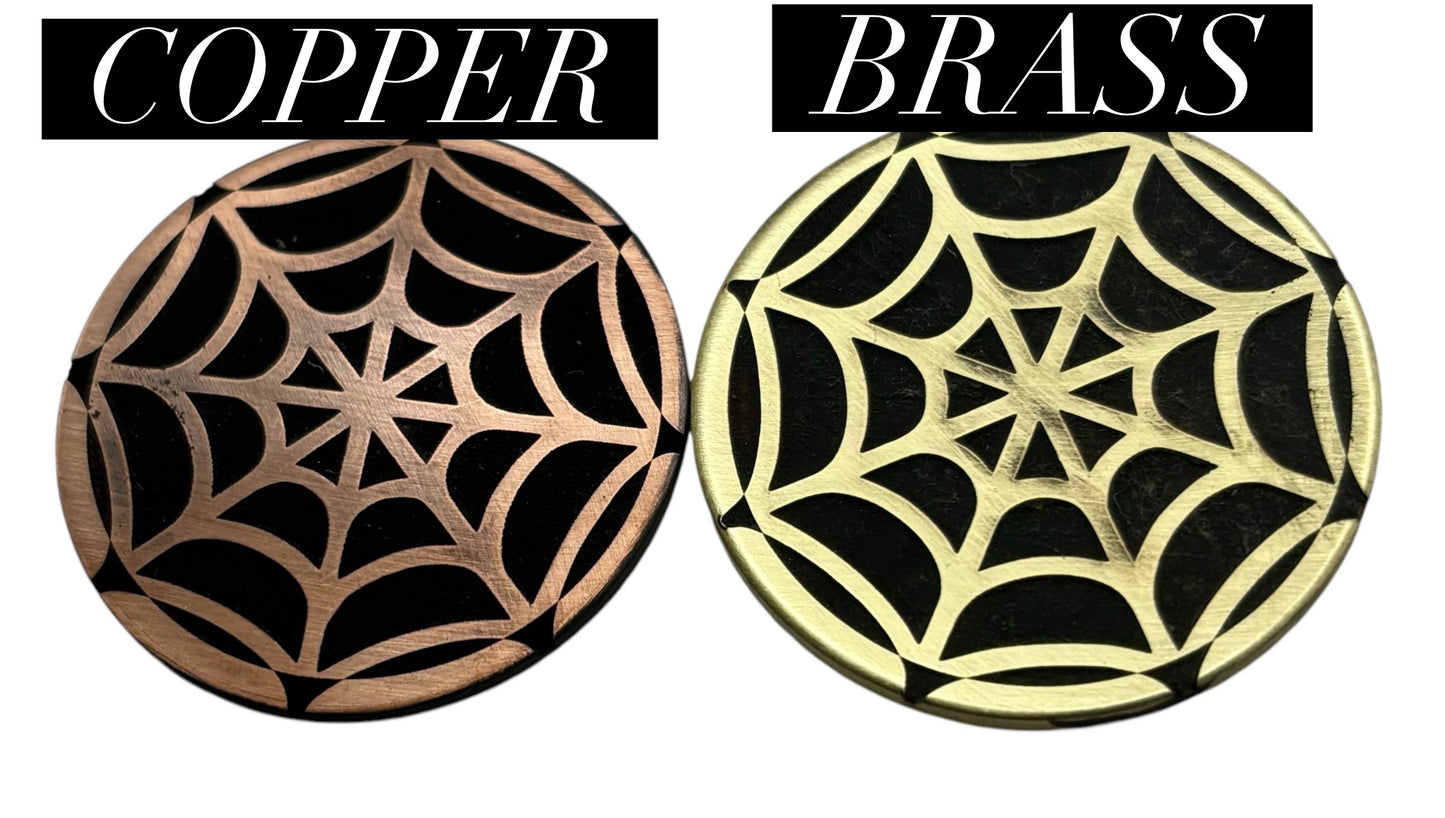 Spider Web Pet ID Tag