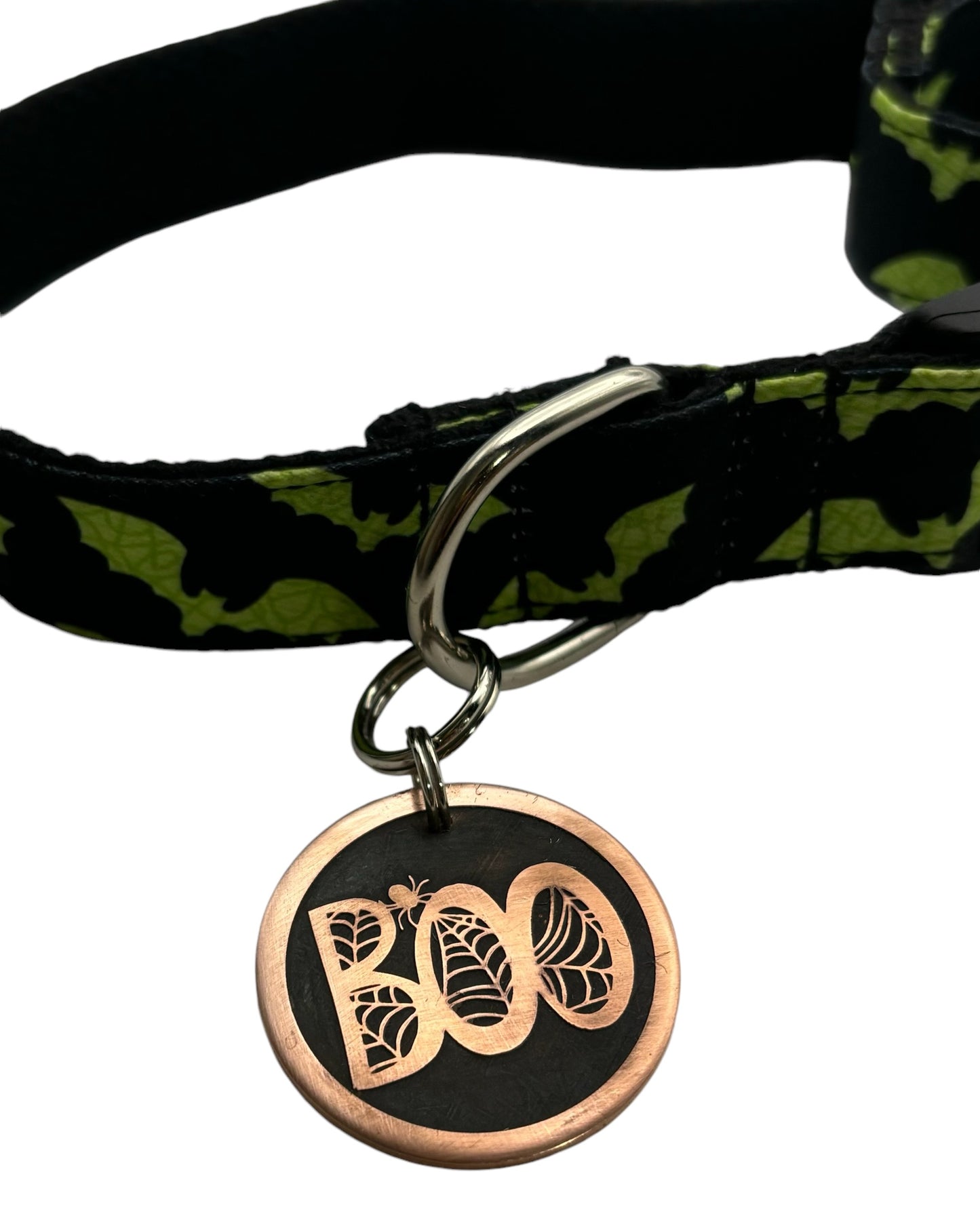 Boo Halloween Pet ID Tag