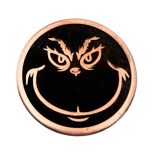 Christmas Grouch Pet ID Tag