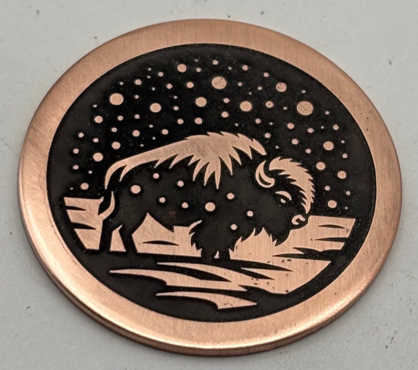 Bison Pet ID Tag