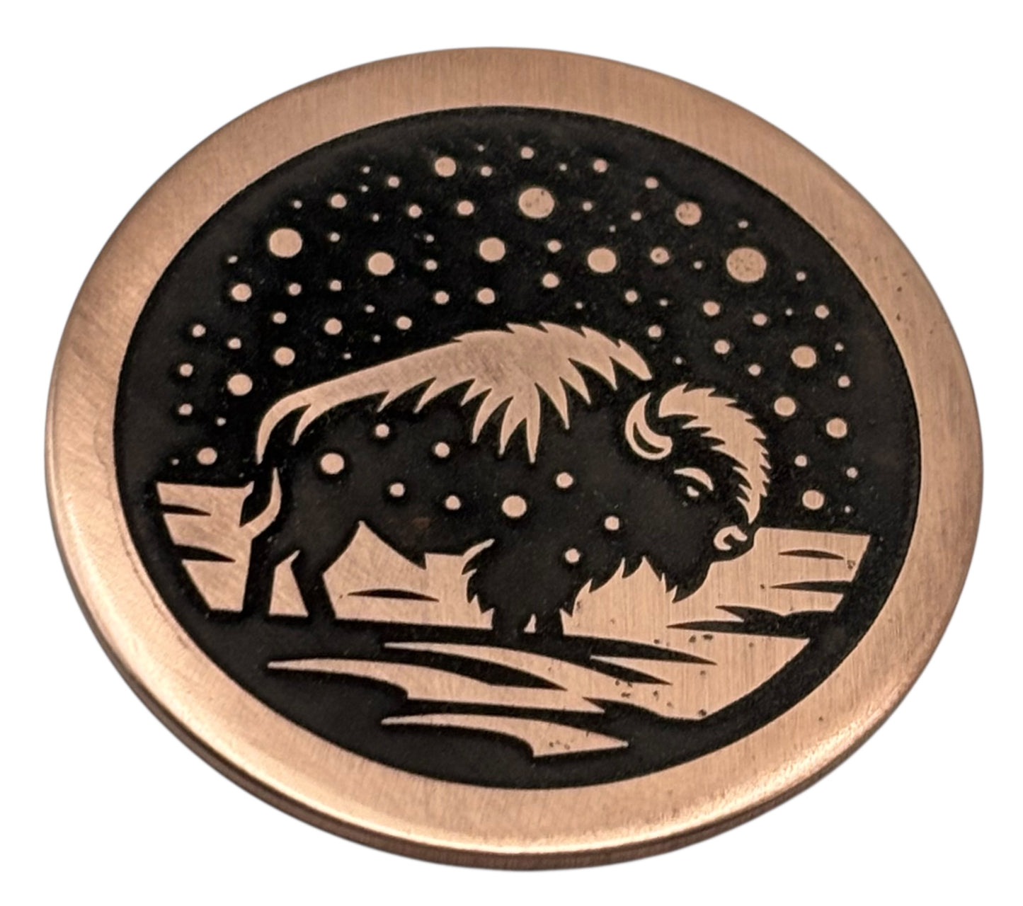 Bison Pet ID Tag