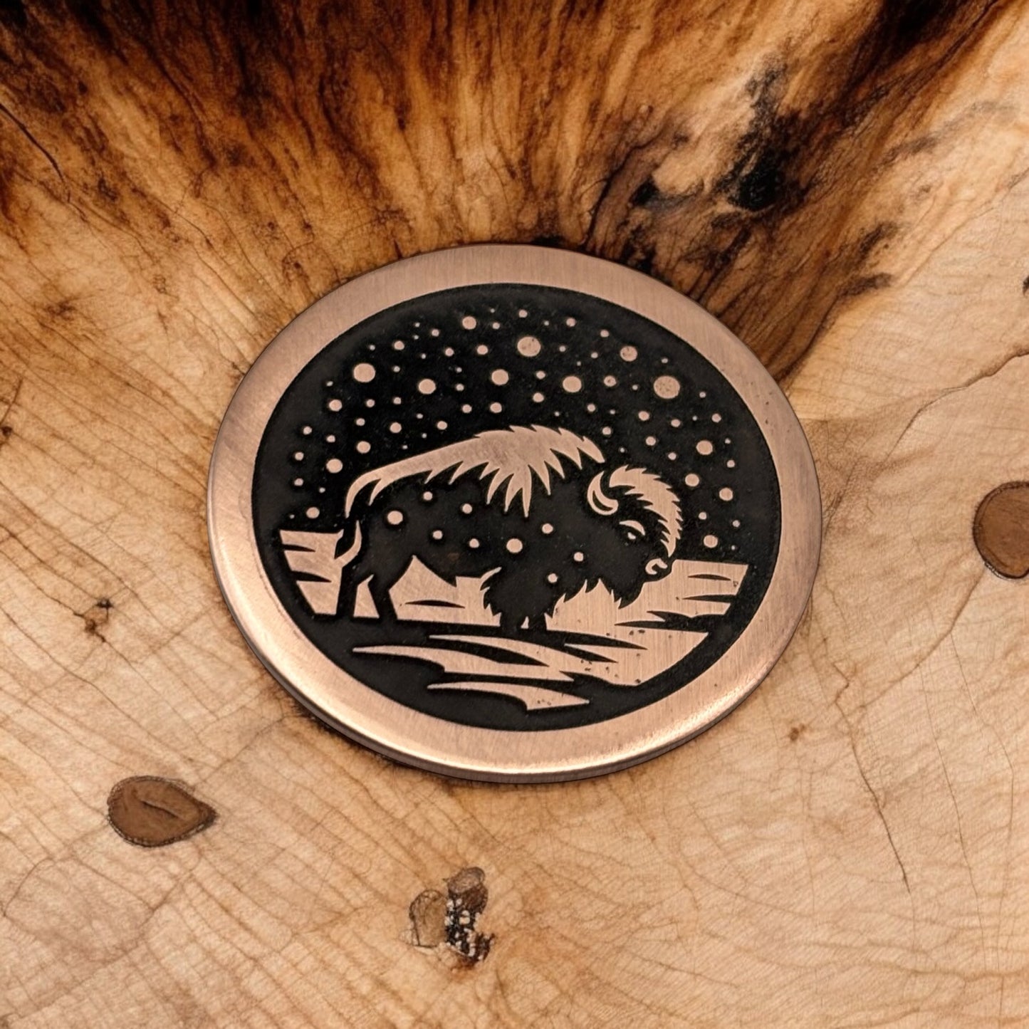 Bison Pet ID Tag