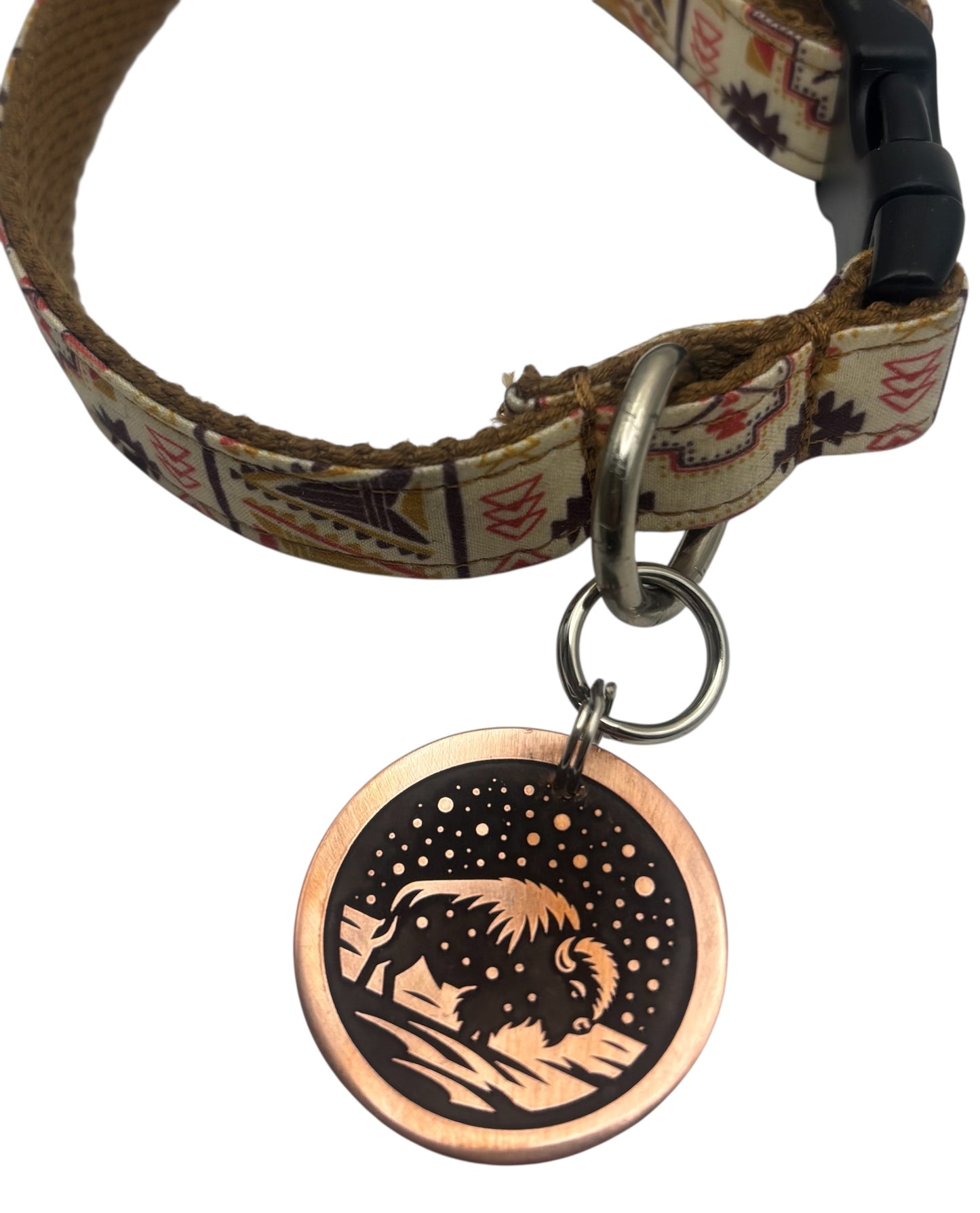Bison Pet ID Tag