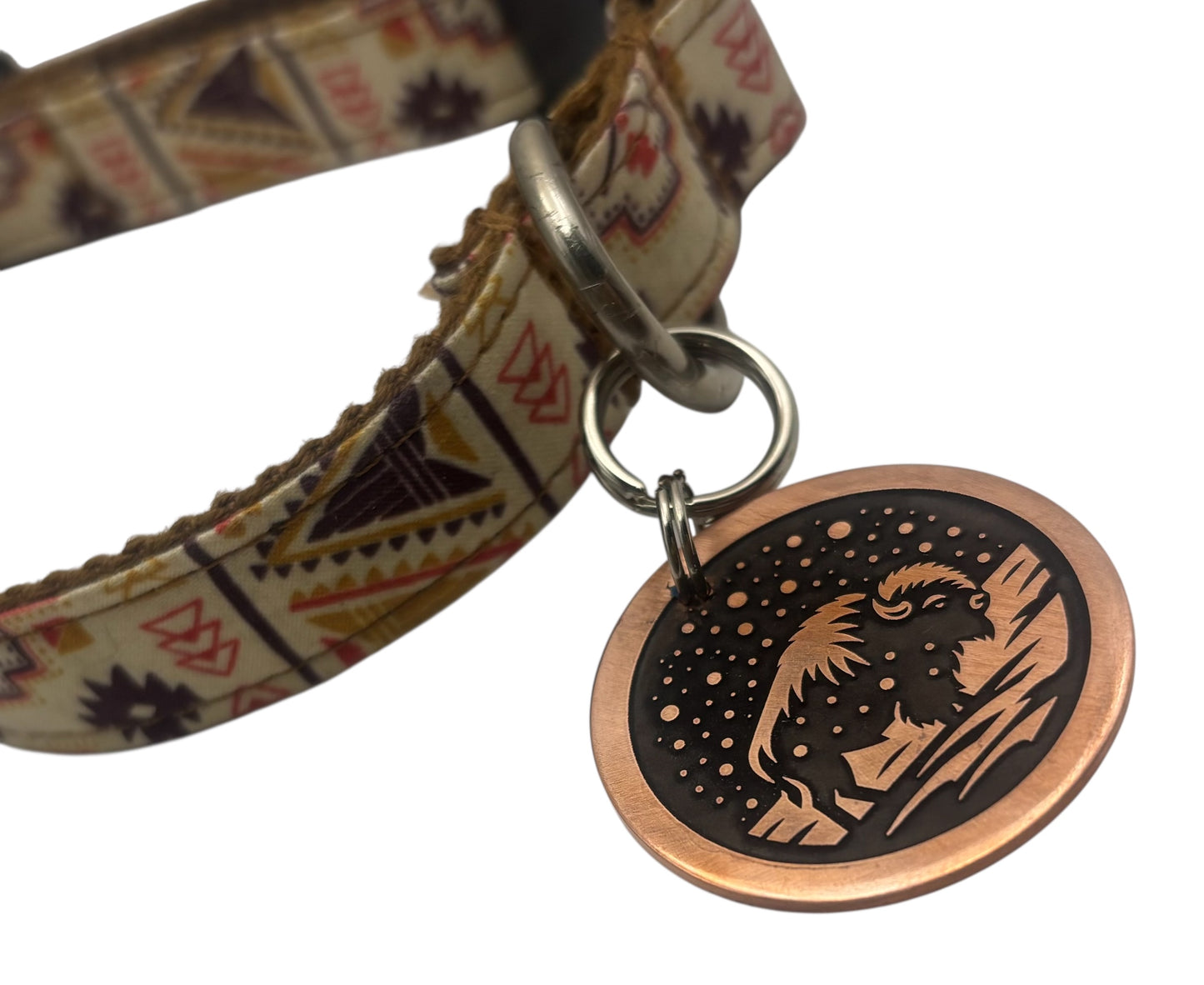 Bison Pet ID Tag