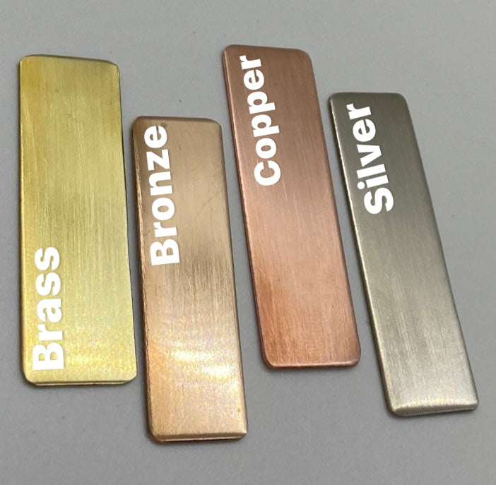 Handcrafted and customized metal pet ID tag