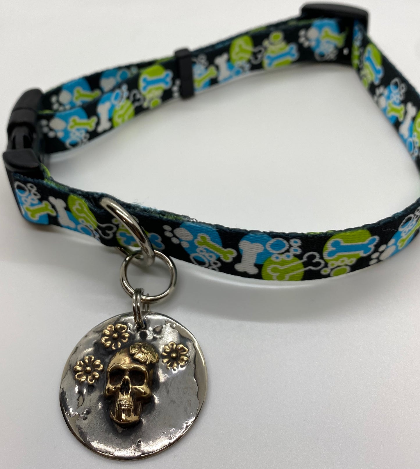 Handcrafted and customized metal pet ID tag