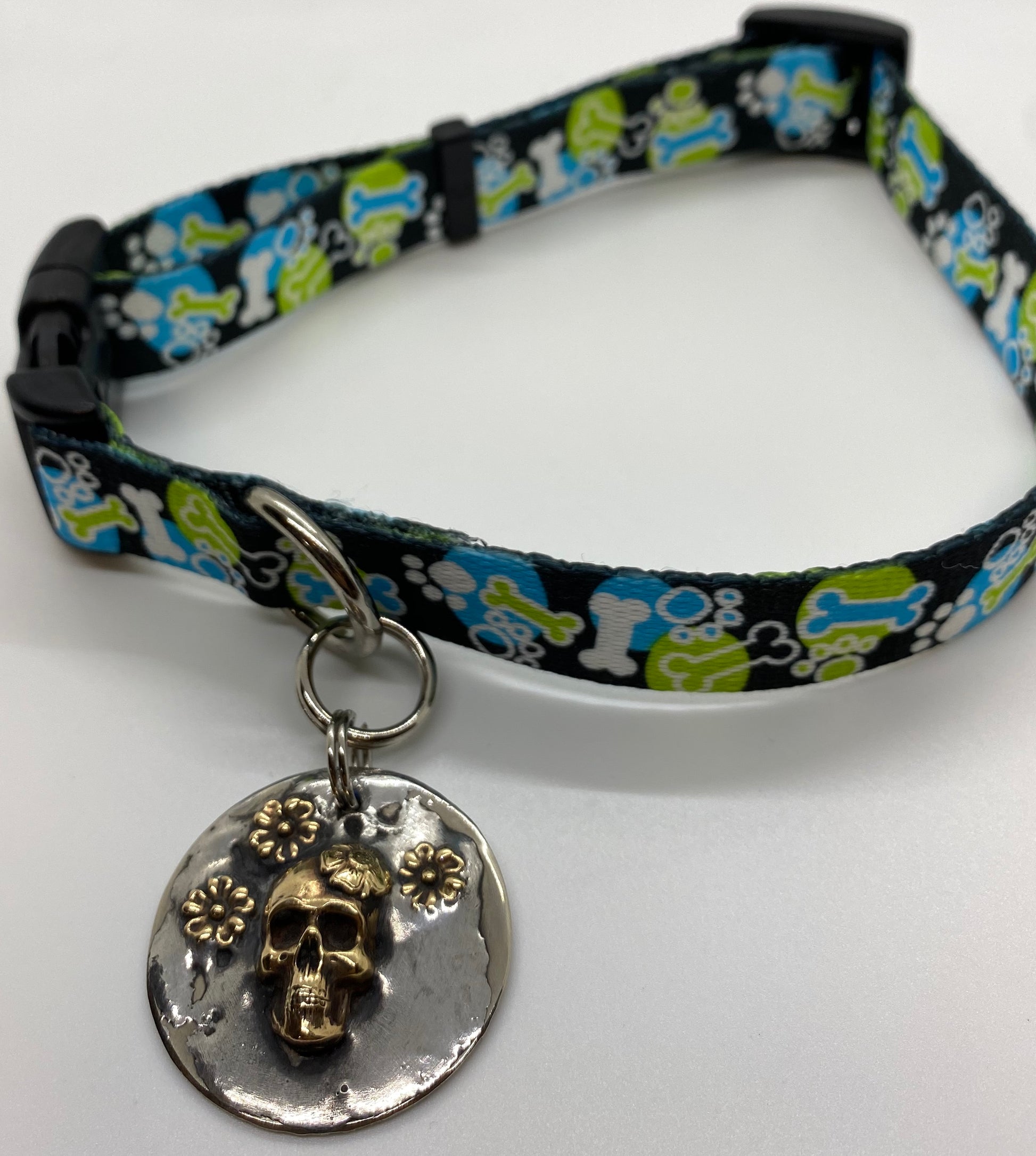 Handcrafted and customized metal pet ID tag