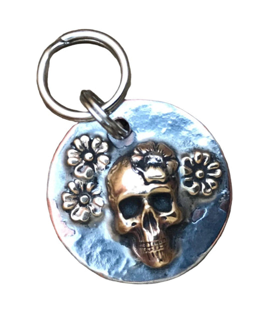 Handcrafted and customized metal pet ID tag