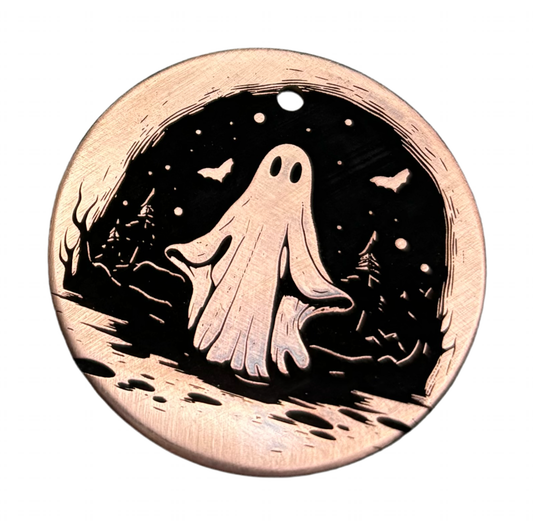 Ghost Pet ID Tag