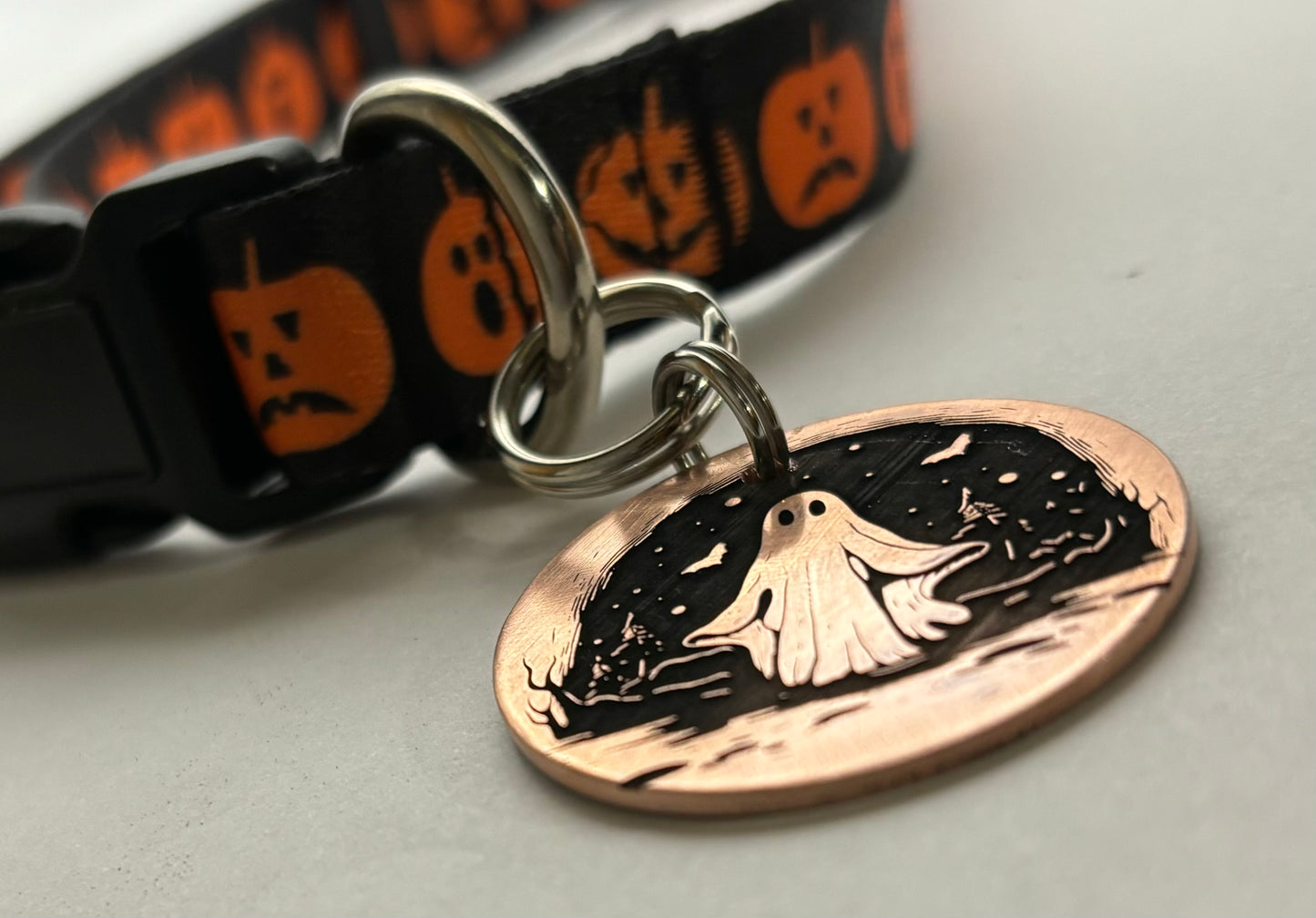 Ghost Pet ID Tag