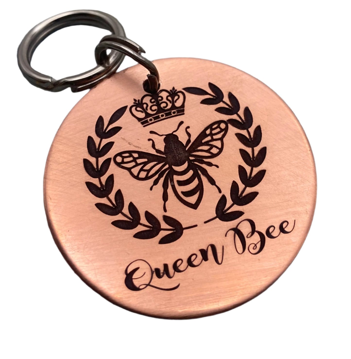 Queen Bee Pet tag