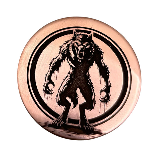 Werewolf pet id tag