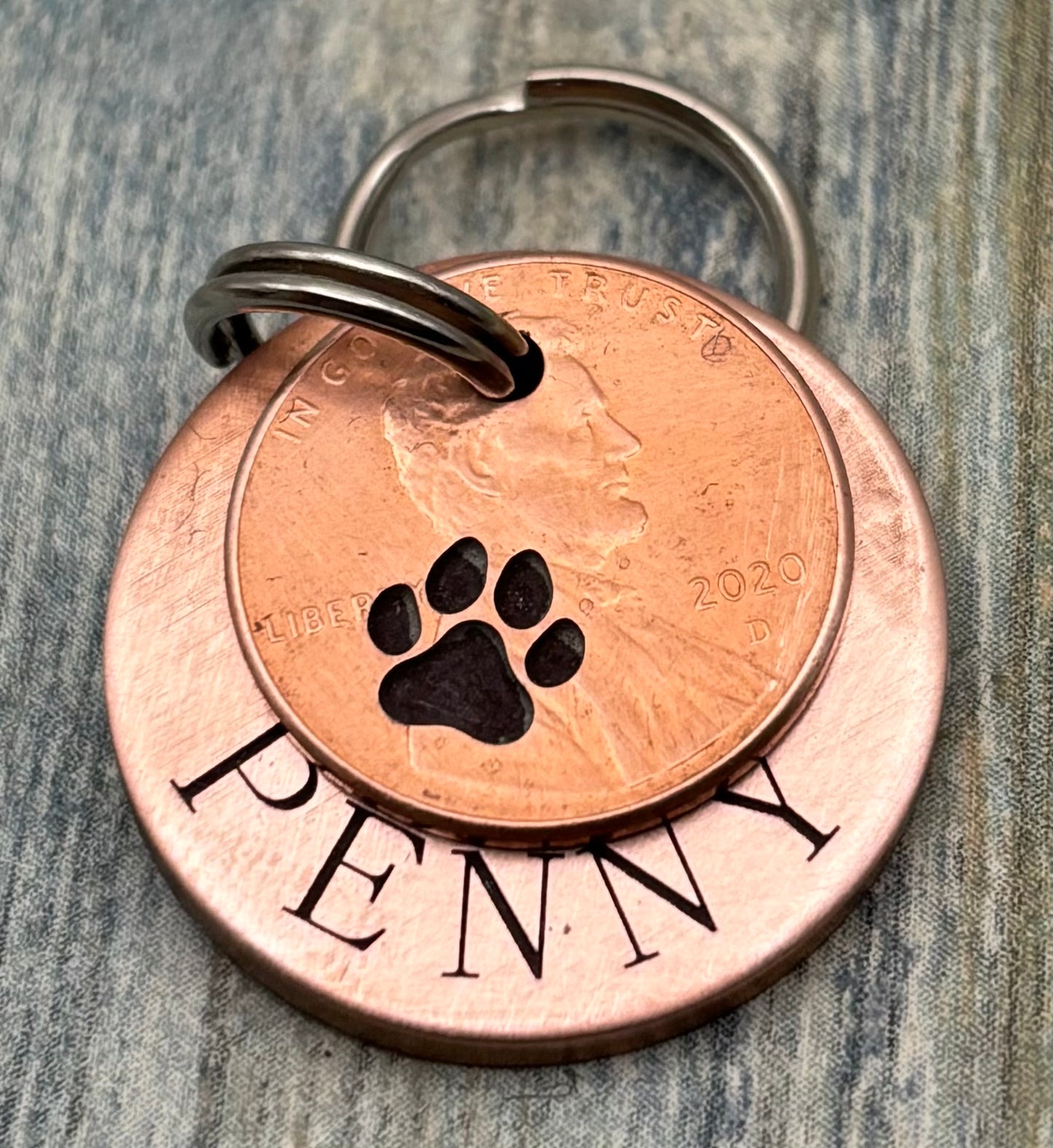 Penny Pet tag