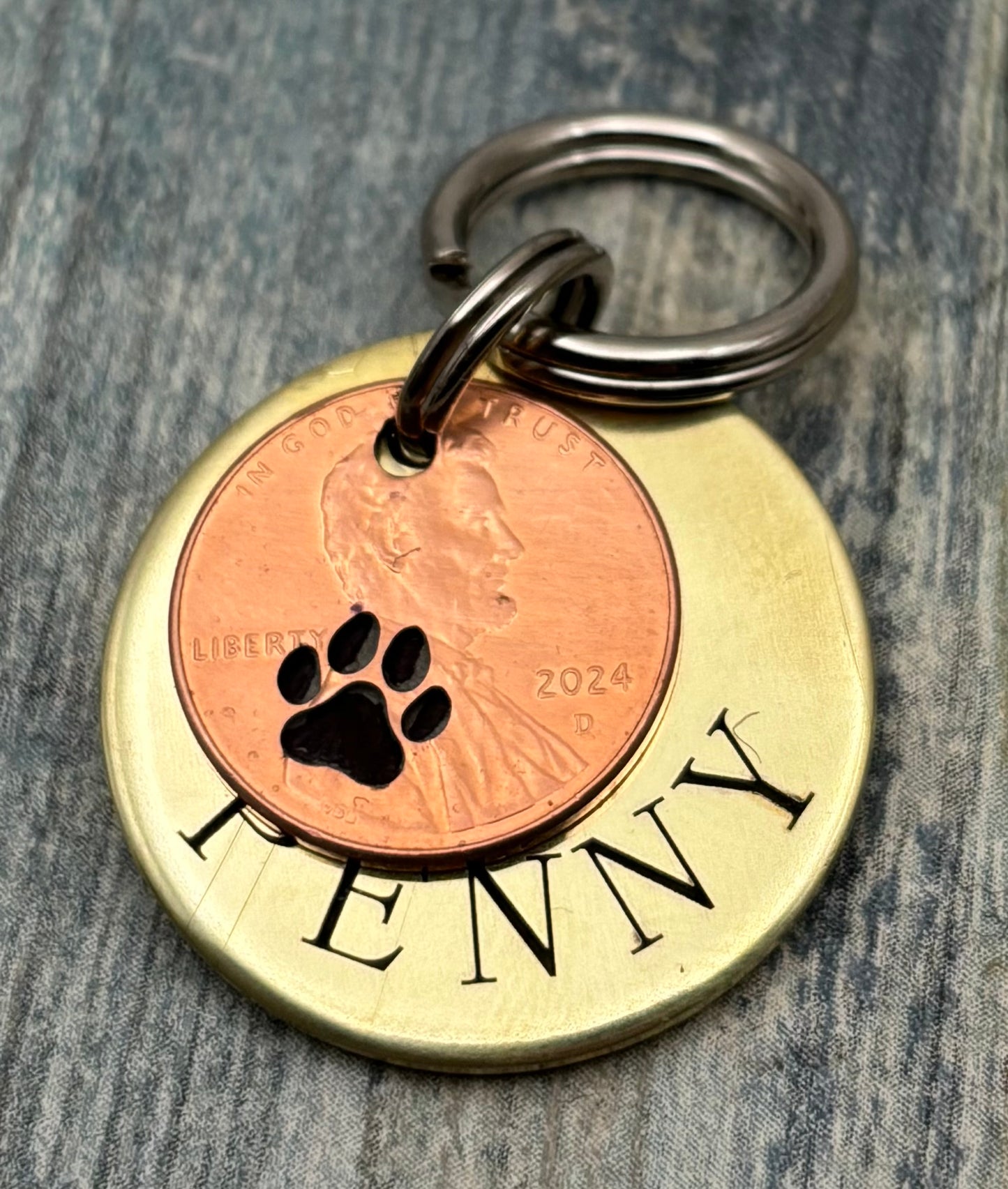 Penny Pet tag