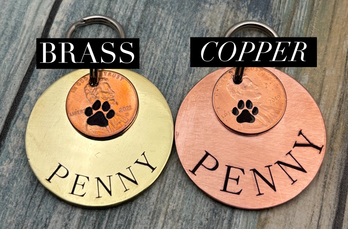 Penny Pet tag