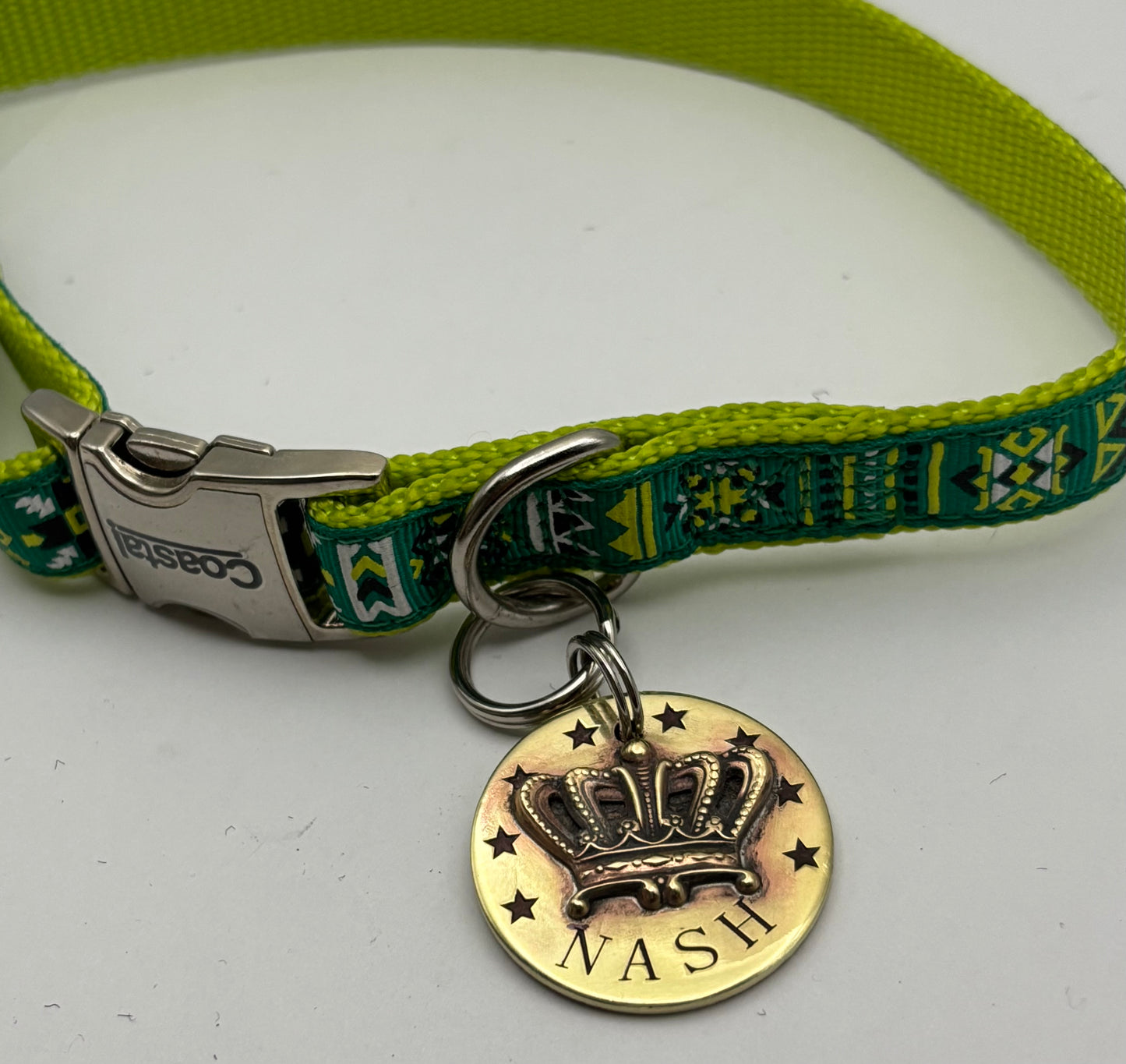 Crown Pet ID Tag